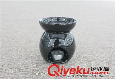 潮州工廠批發供應歐美式中溫花形雕通酒精爐、香精爐——鴻暉陶瓷廠專業服務