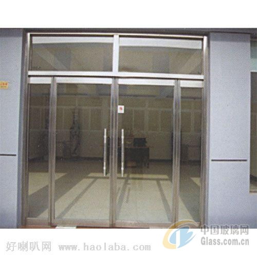 感應門,中空玻璃門,玻璃門鎖 北京市卓越卷簾門窗廠